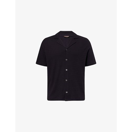 Mens Kirk Regular-Fit Cotton-Knitted Polo Shirt