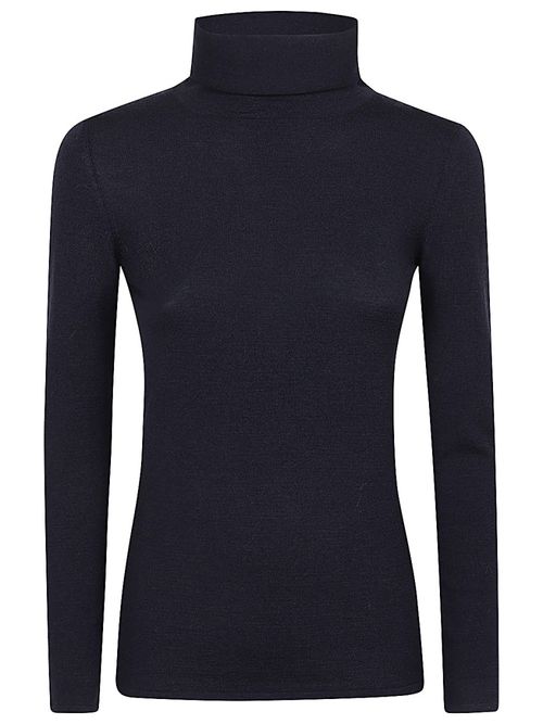 Blue Highneck Pullover