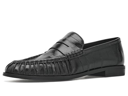 Steve Madden Women's Hartly Black Crinkle Leather