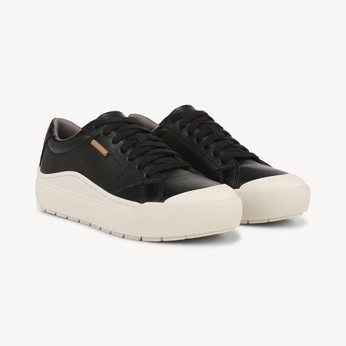 Women's Time Off Sneaker Shoes Black/Tofu Faux Leather Drsch