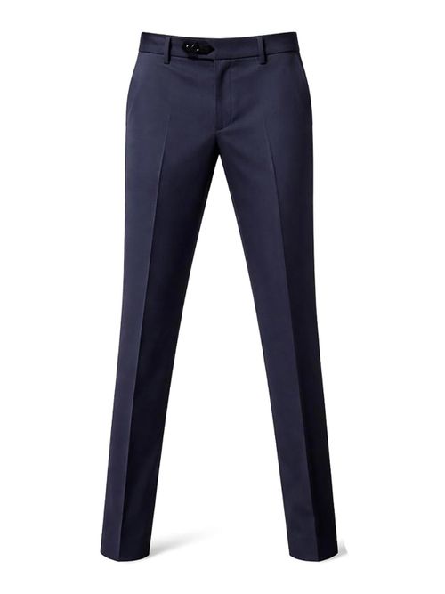 Stefano De Martino Model Navy Blue Trousers