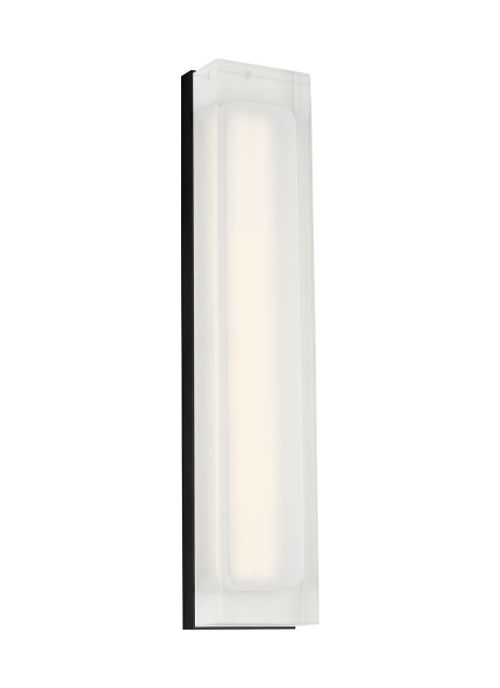 Nightshade Black LED Wall Sconce from the Milley Collection