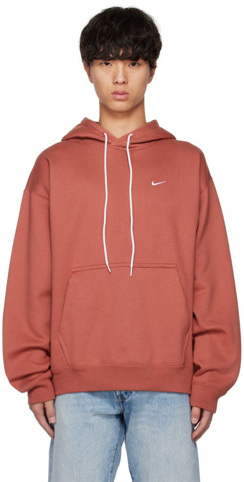 Nike Burgundy Drawstring Hoodie
