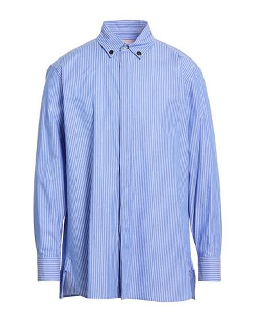 Man Shirt Blue Size S Cotton