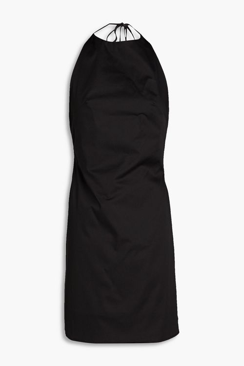 Rouleau stretch-cotton mini dress