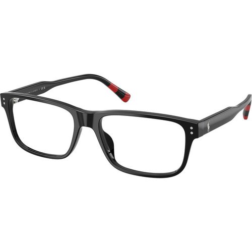 Polo Ralph Lauren Hombre Polo Ralph Lauren PH2302U 5001 Monturas ópticas Acetato Negro Transparente Cuadrada Norma