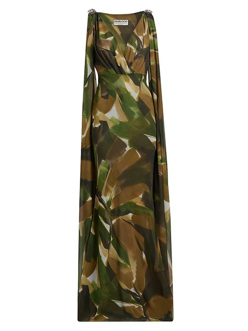 Women's Vetas Embellished Georgette Gown - Veronica