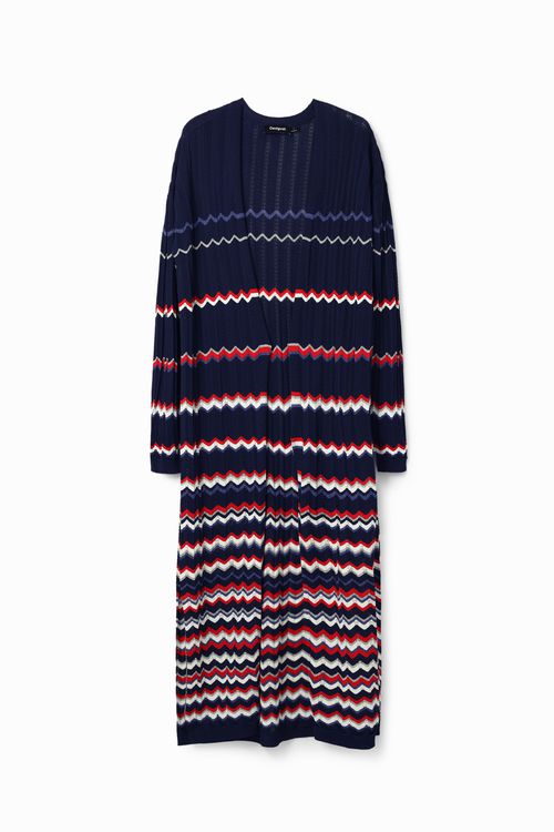 Wave midi jacket