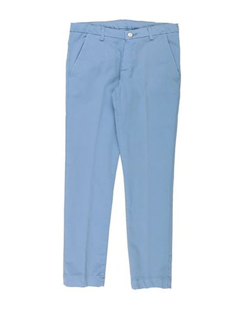 Kid Boy Pants Sky blue Size 15 Cotton, Elastane