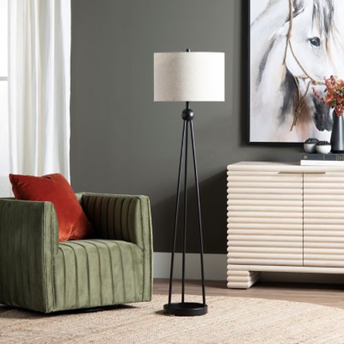 Evolution Floor Lamp, Bronze