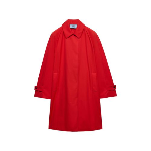 Single-breasted Gabardine Coat