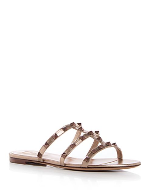 Women's Rockstud Slide Sandals
