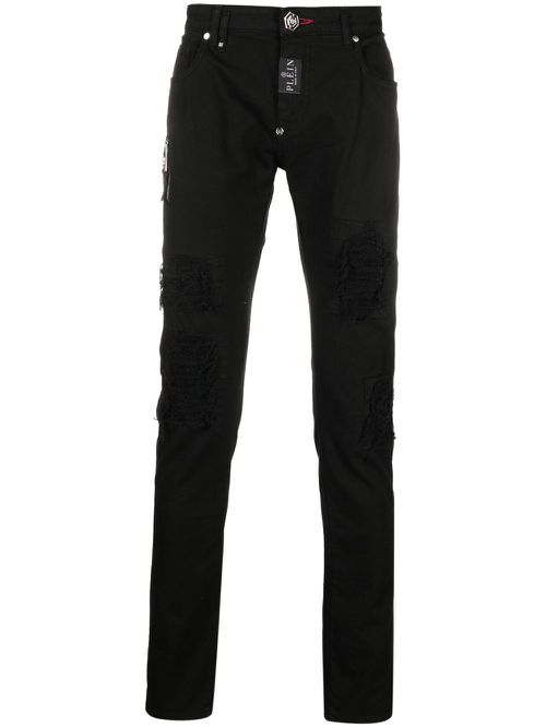 Rock Start distressed jeans - Black