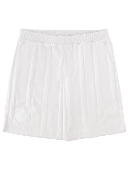 White Cotton Shorts