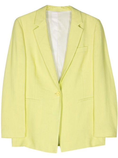 Jinja single-breasted blazer - Green