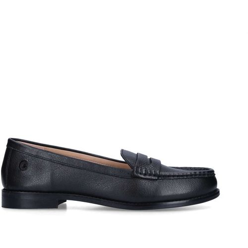 Carvela Womens Leather Crackle Loafers - Black Leather archived