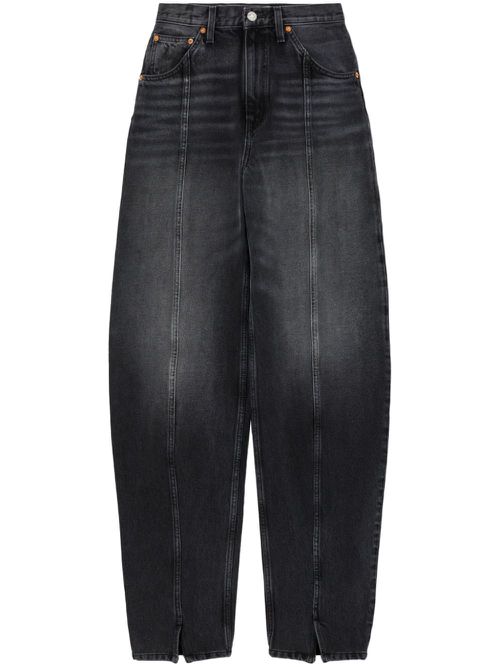 Tailored Jean ultra high rise jeans - Black