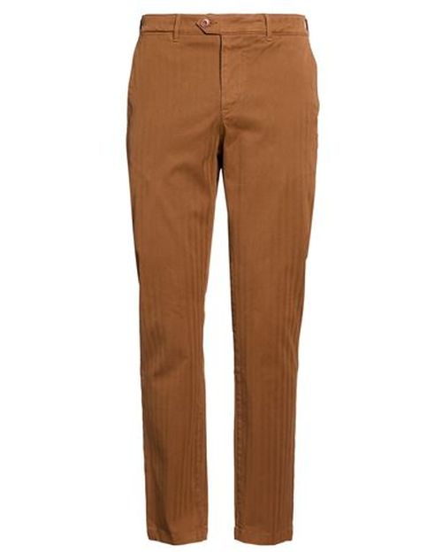 Man Pants Brown Size 32 Cotton, Elastane