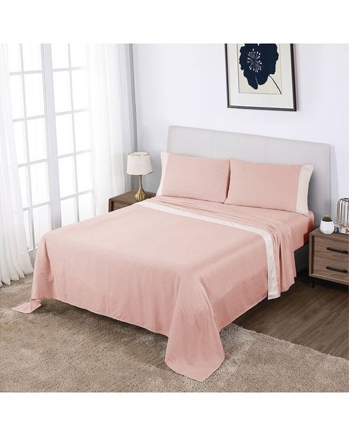 Westhill Dot Sateen 300 Thread Count Sheet Set