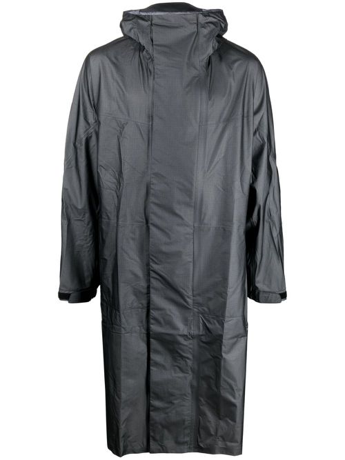 Gore-Tex long parka coat - Grey