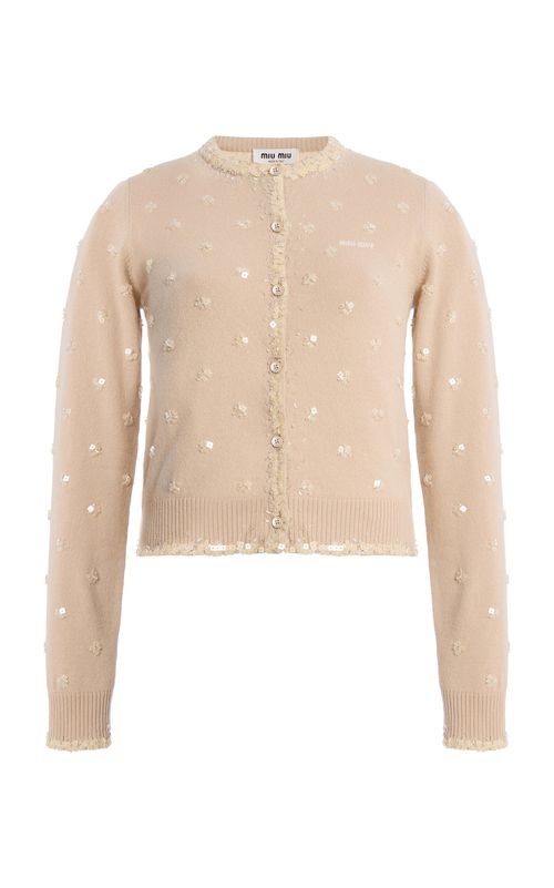 Embellished Cashmere Cardigan - Moda Operandi