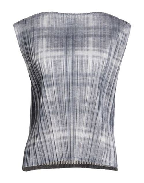 Woman Top Grey Size 10 Polyester