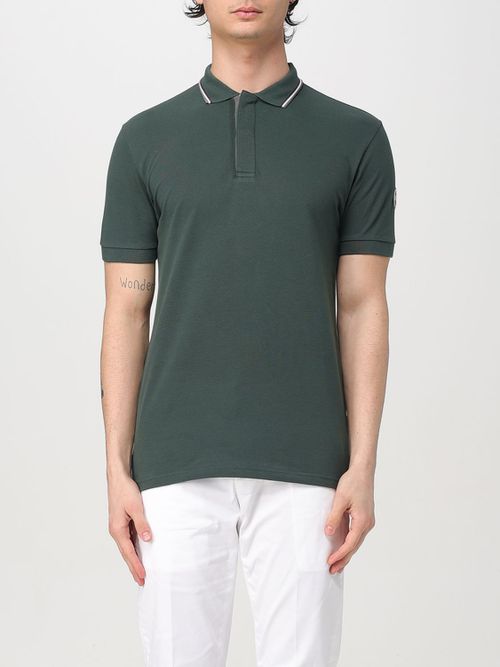 Polo Shirt Men color Green