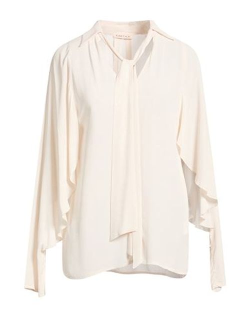 Woman Top Ivory Size 10 Viscose