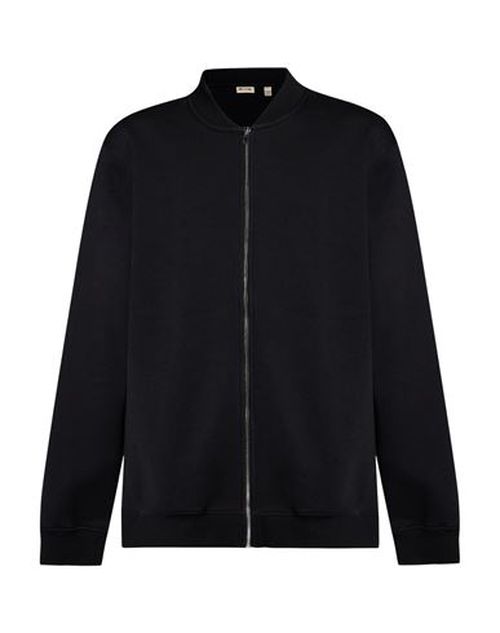 Man Sweatshirt Black Size XL Cotton, Polyester
