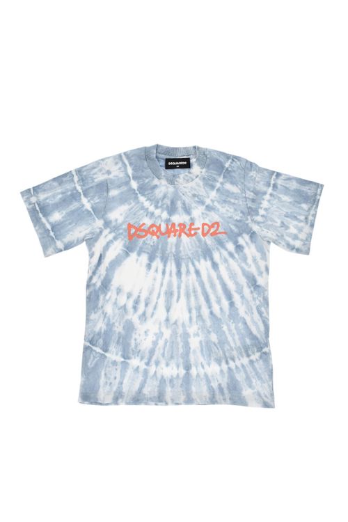 Boys Blue Tie-Dye T-Shirt