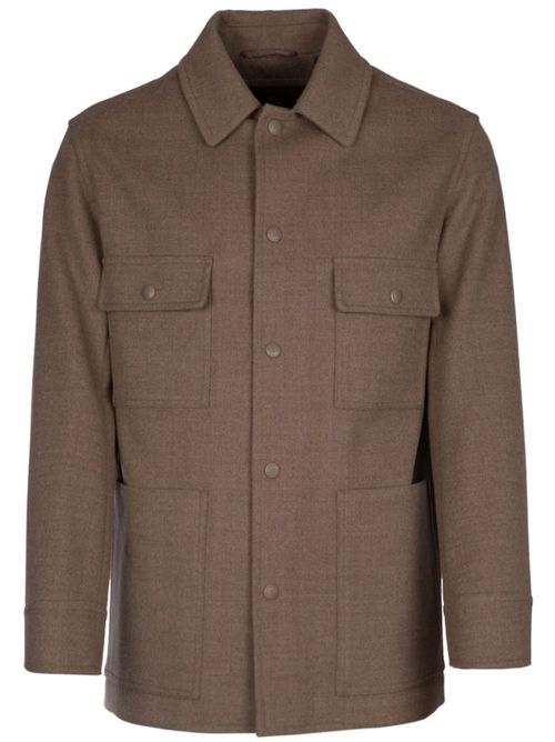 Darcy overshirt - Brown