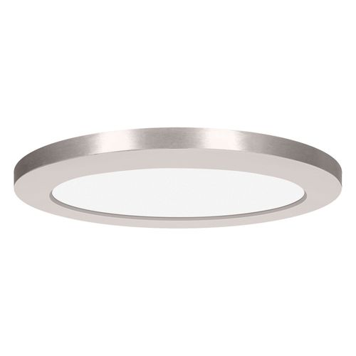 Brushed Steel LED Flush Mount from the ModPLUS Collection