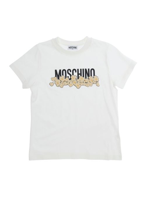 Logo-Print Cotton T-Shirt — White