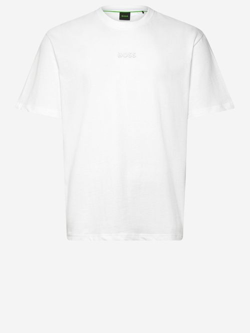 Logo-Embroidered Cotton T-Shirt — White
