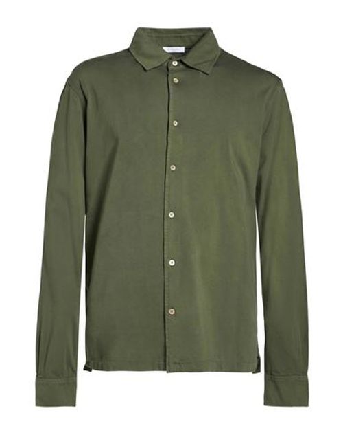 Man Shirt Military green Size S Cotton