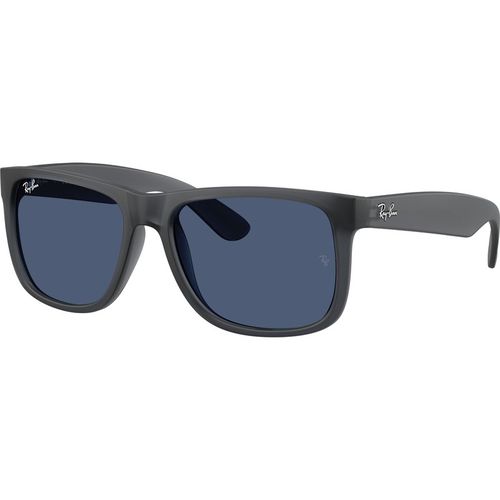Ray - Ban Man Ray - Ban RB4165 JUSTIN 687380 Sunglasses Nylon Grey Blue Squared Norma