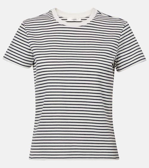Striped cotton T-shirt