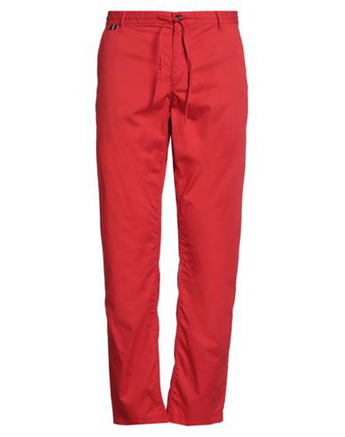 Man Pants Red Size 34 Cotton