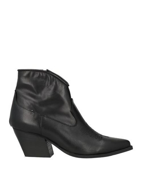 Woman Ankle boots Black Size 7 Leather
