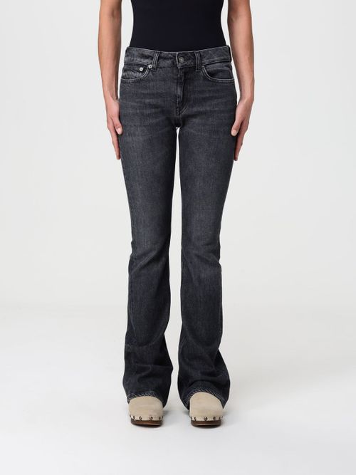 Jeans Woman color Black