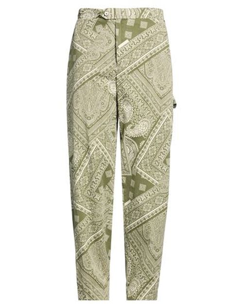 Man Pants Military green Size XL Cotton