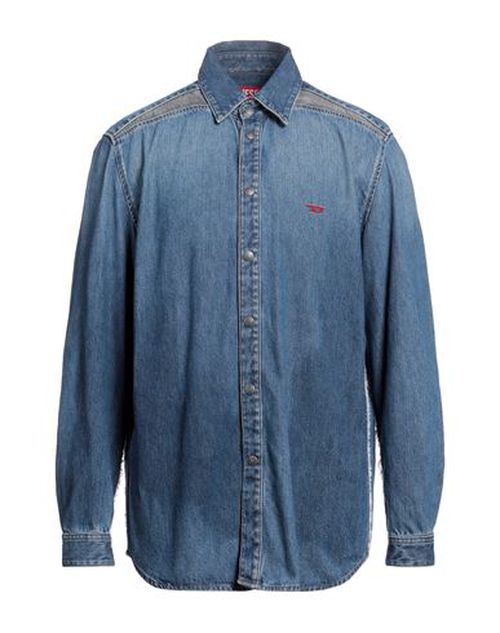 Man Denim shirt Blue
