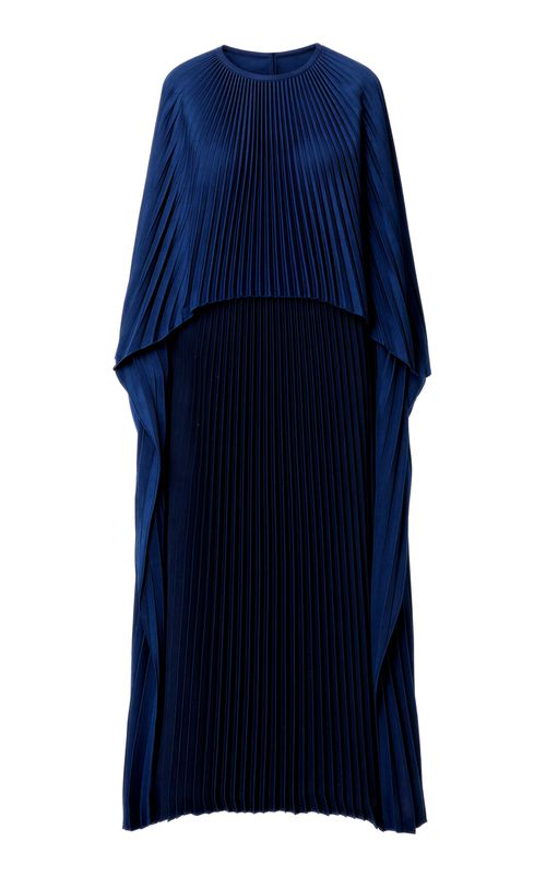 Engineered Plissé Bustier Maxi Dress - Moda Operandi