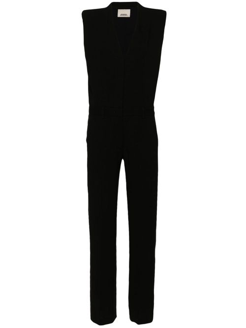 Esmeral sleeveless jumpsuit - Black