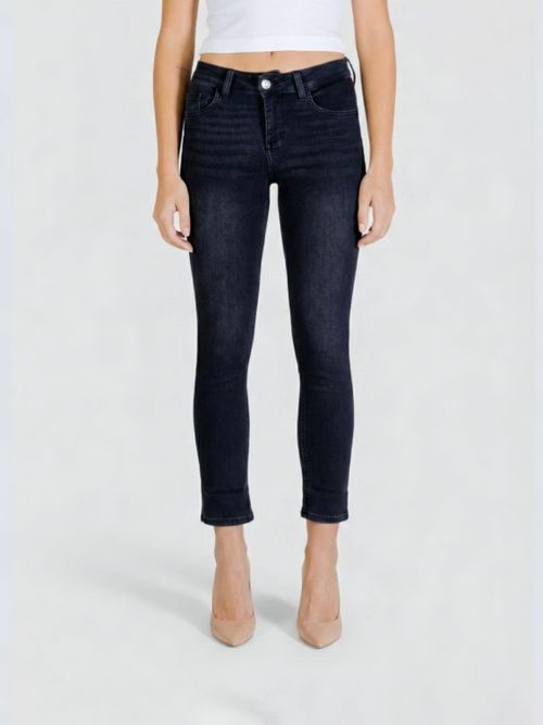 Jeans Woman color Black