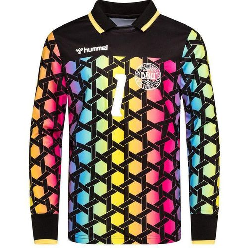 Denmark long sleeve goalkeeper jersey for kid