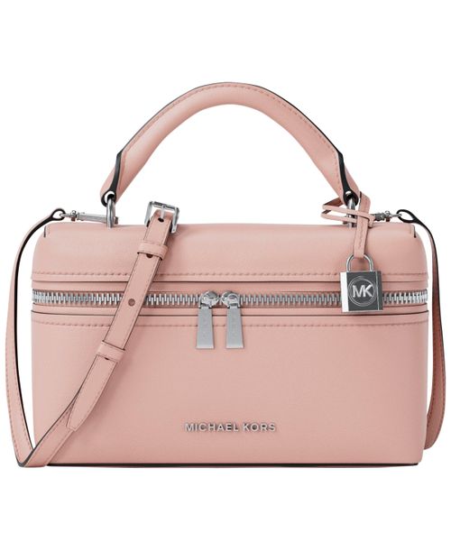 Michael Jana Top Handle Small Crossbody Handbag - Smokey Rose