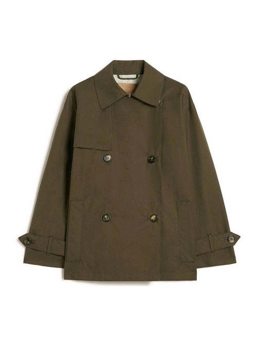 Zeno Double-Breasted Trench Coat