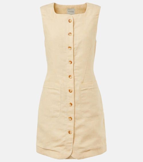 Emma linen minidress