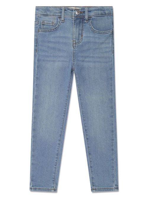 Logo-patch skinny jeans - Blue